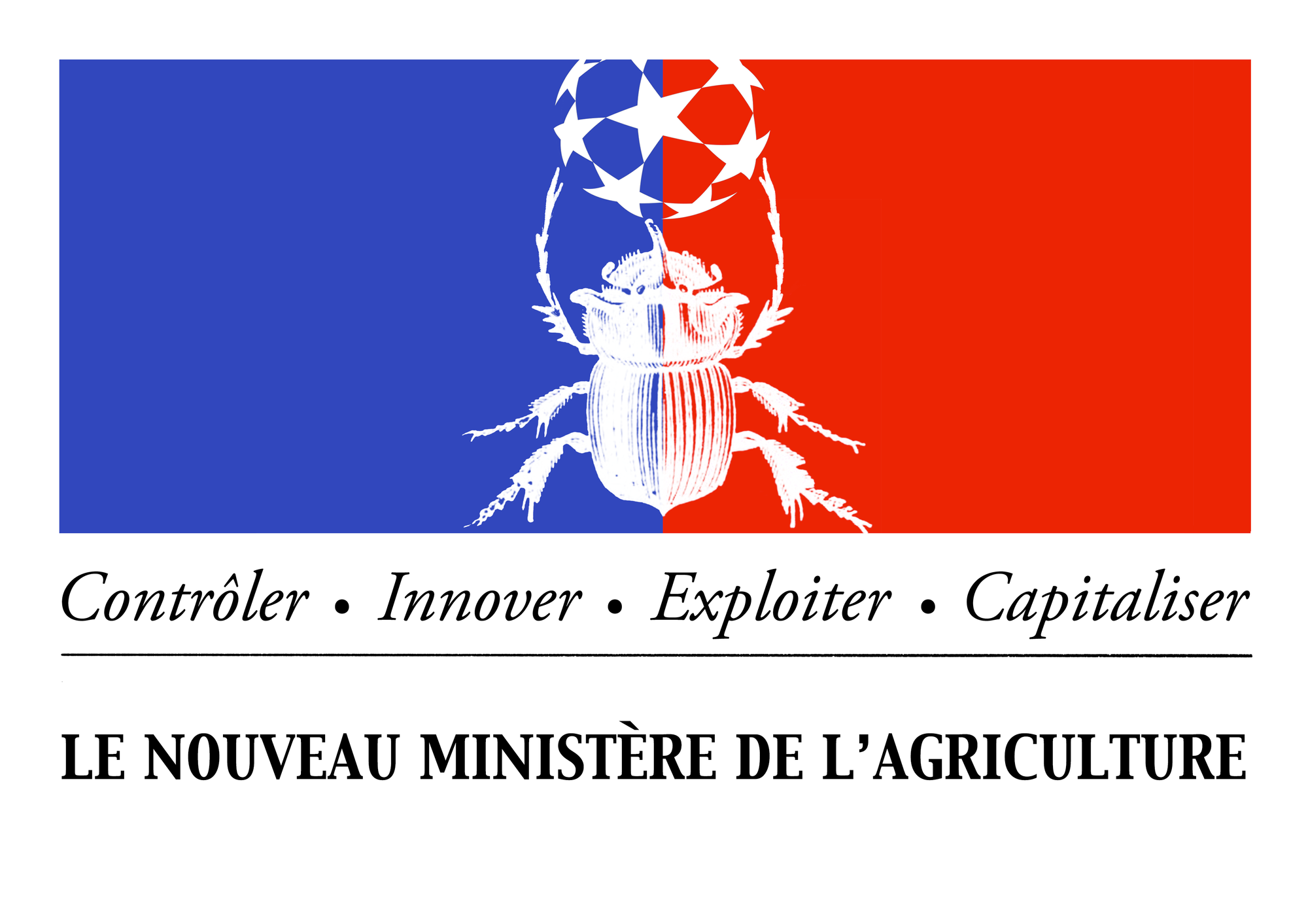 Logo for the Nouveau Ministère de l'Agriculture (Suzanne Husky and Stéphanie Sagot) 2016