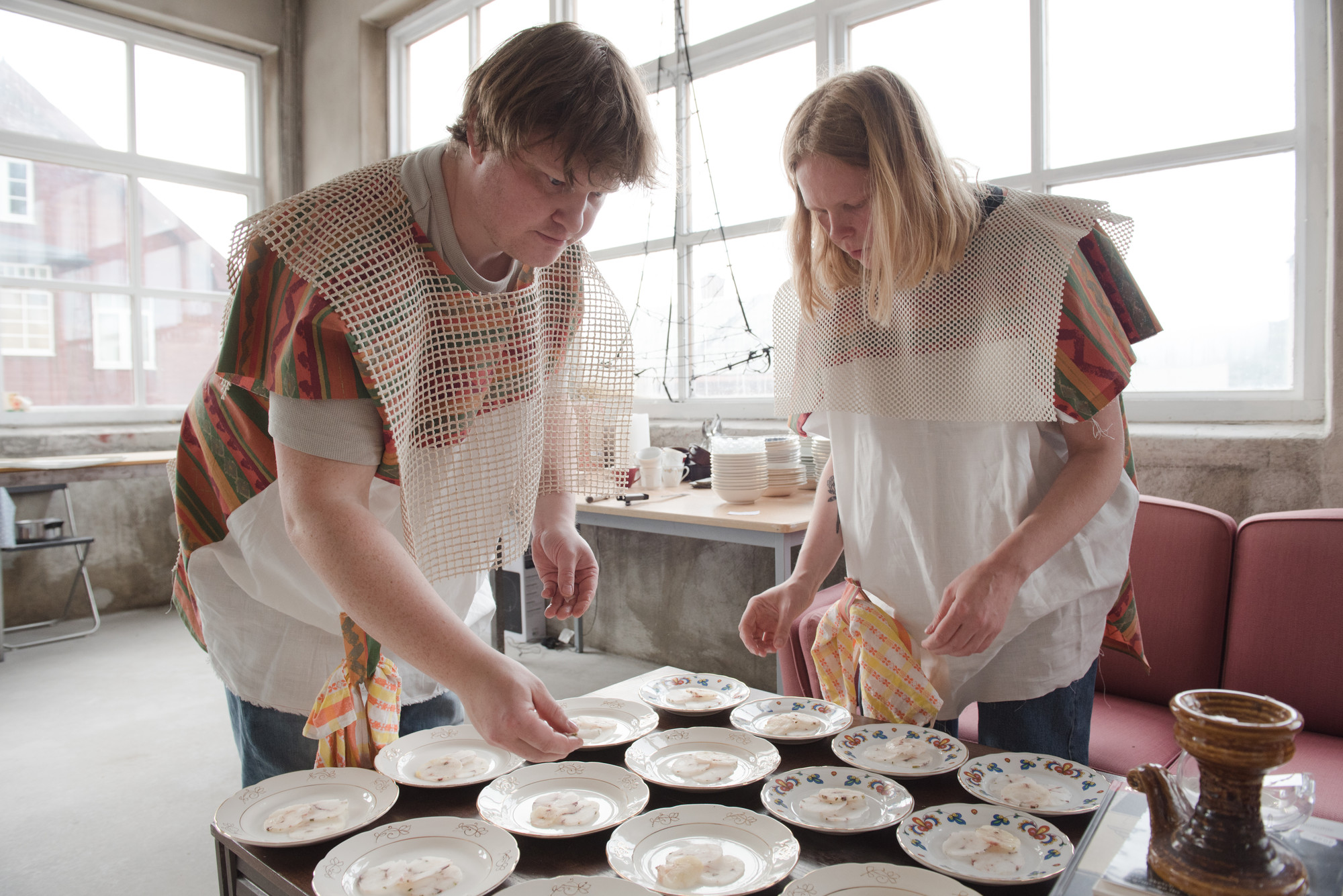 From the project To eat is to weigh up and to distribute, in Surnadal. Photo by Daniel Vincent Hansen.