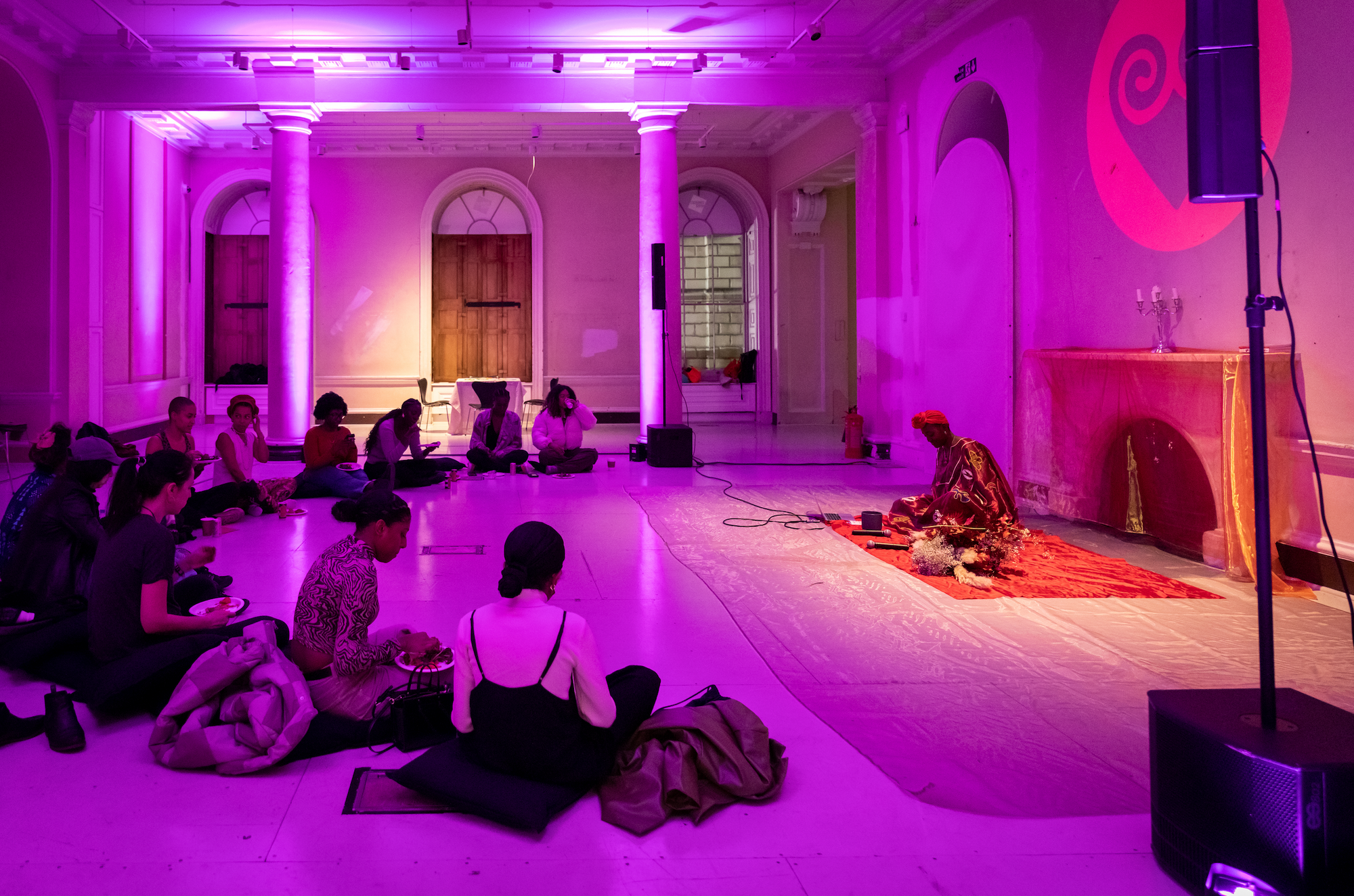 Performance Lecture on Restorative Love Economics, Somerset House, October 2022