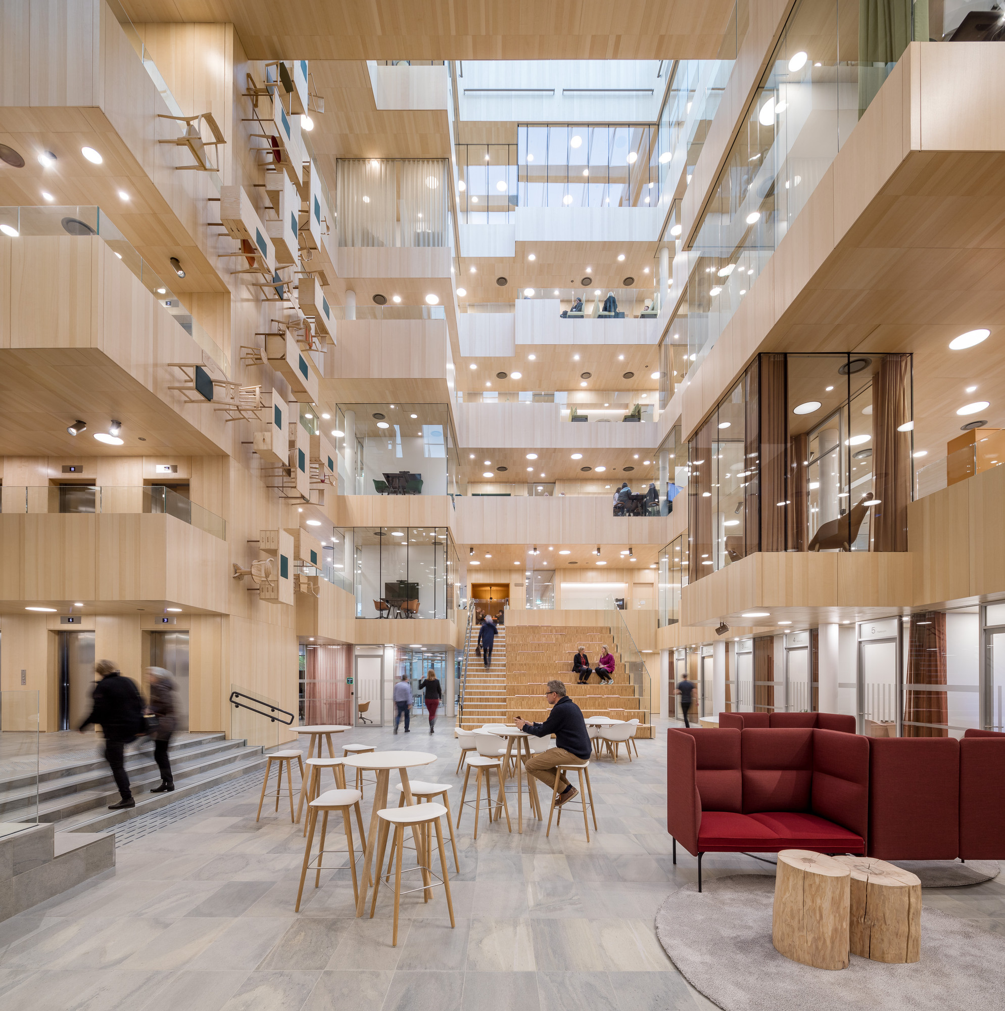 Poetry for Bureaucracy. Bodø City Hall. Photo Adam Mørk. 