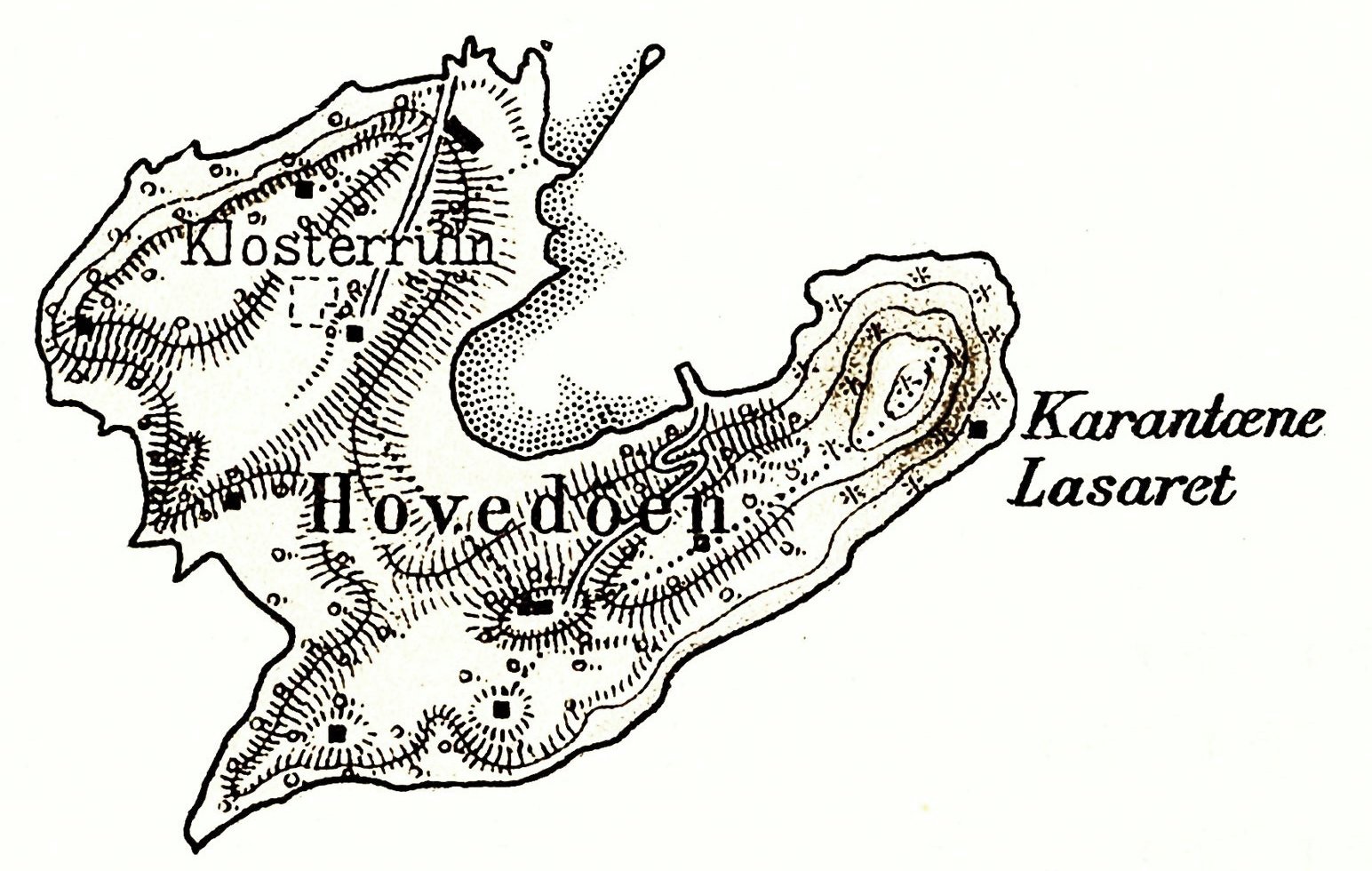 Karantene område