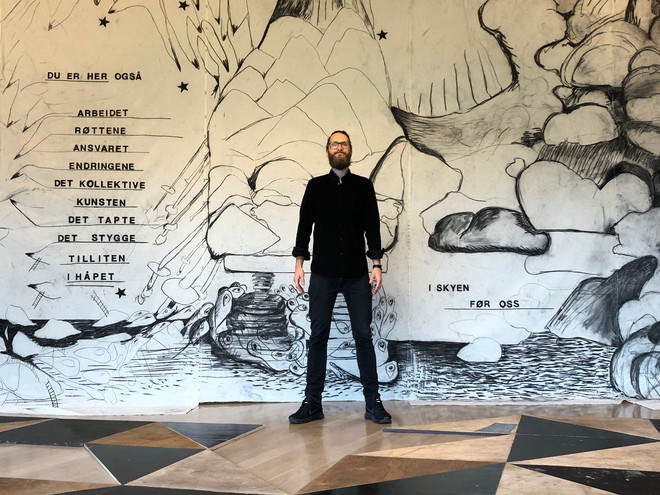 Trond Hugo Haugen at Kabuso Art Center