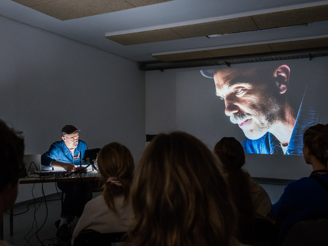 Martin White performing at Velferden. Photo by Ljerka Kukurin.