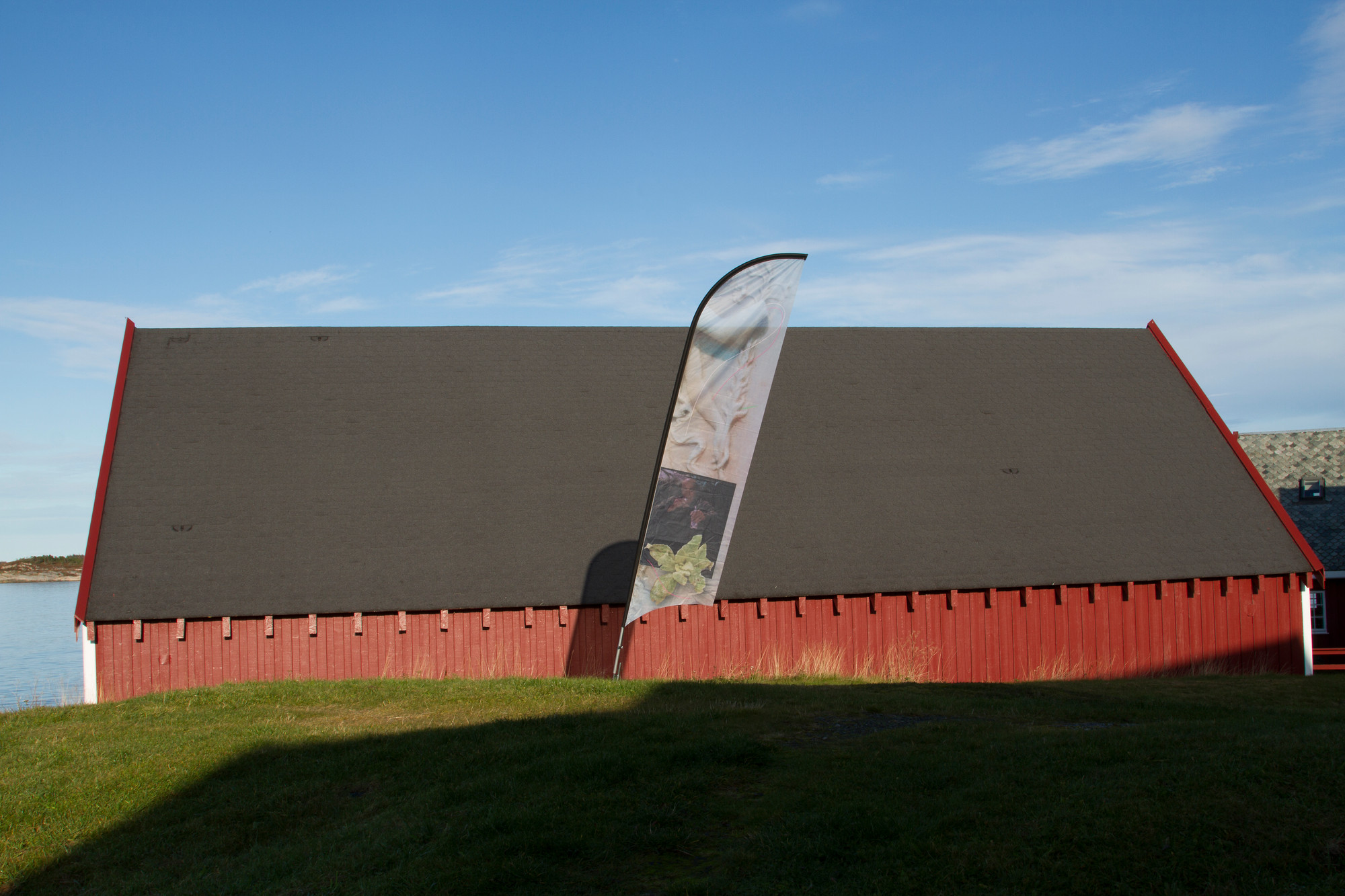 Installation at Håholmen by Ragnhild Aamås. Photo: Kobie Nel.