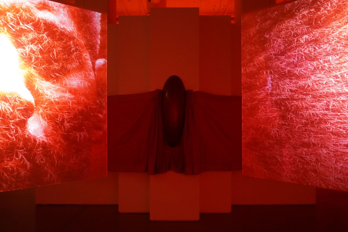 Ilavenil Vasuky Jayapalan, Eezhavati, 2024. Solo at Kunsthall Oslo. Photo: Kunsthall Oslo.