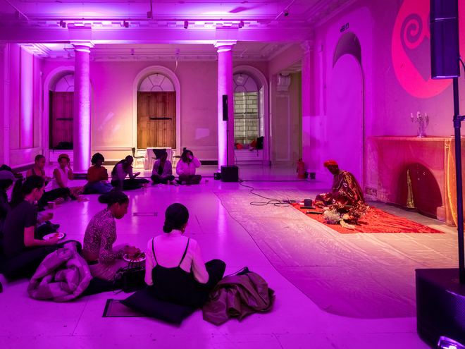 Performance Lecture on Restorative Love Economics, Somerset House, October 2022